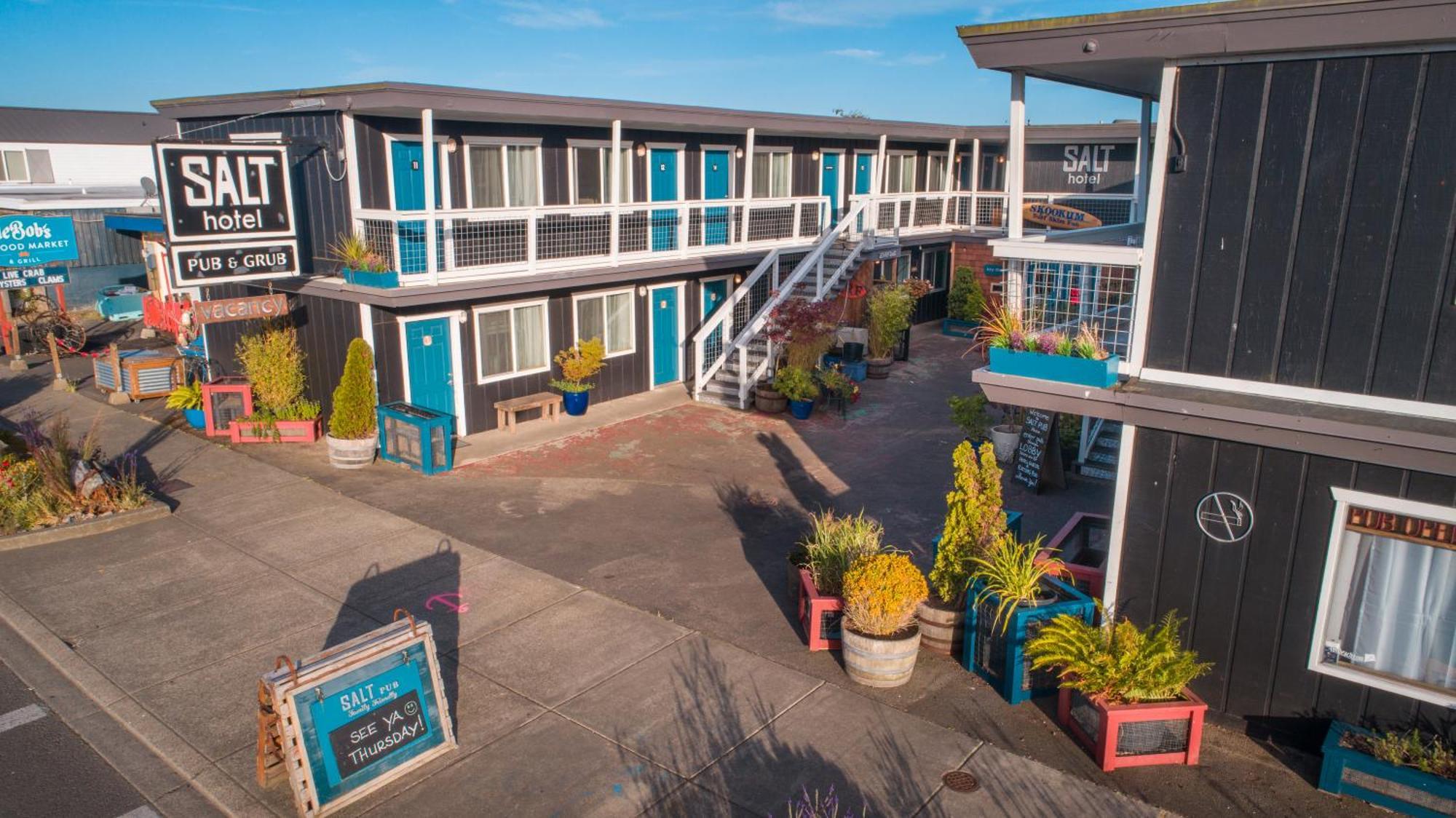 Salt Hotel & Pub Ilwaco Exterior photo